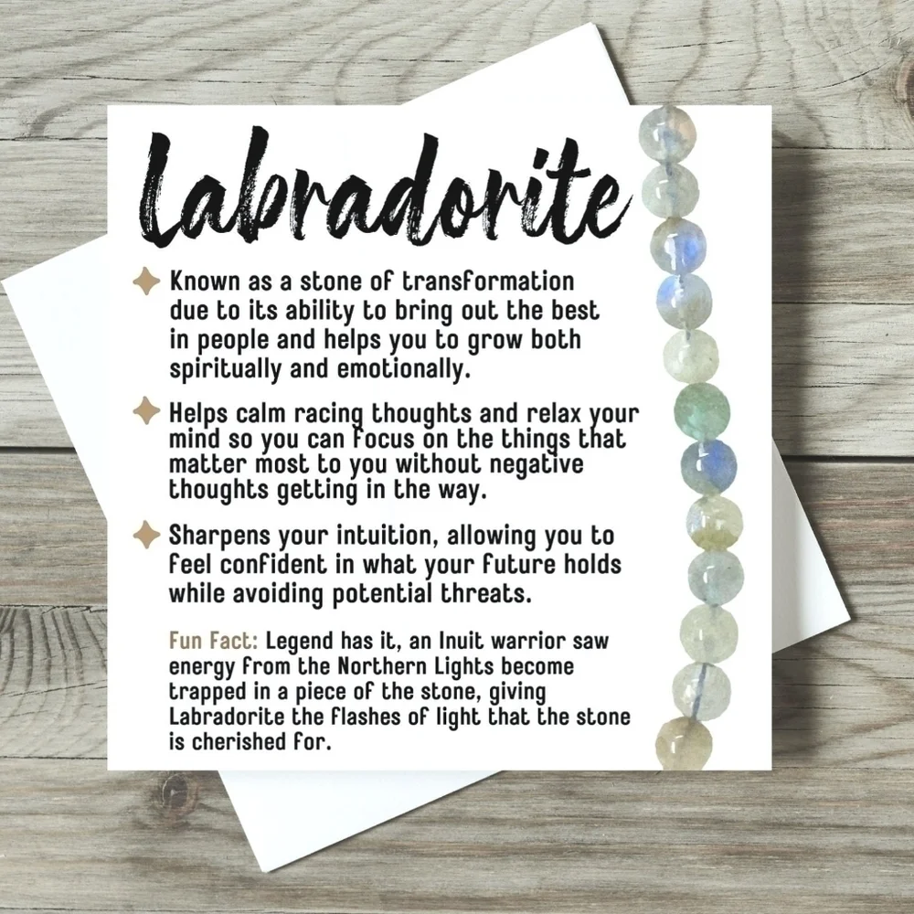HANDMADE Labrodite Cat's Eye Lampwork Focal Beaded Princess Necklace